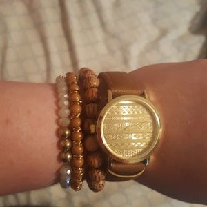 Bracelets and Watch Set